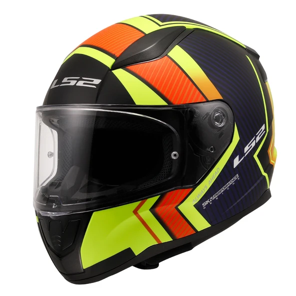 Ls2 Rapıd 2  Extra Mat Neon Sarı Fullface Motosiklet Kaskı ürün görseli 1