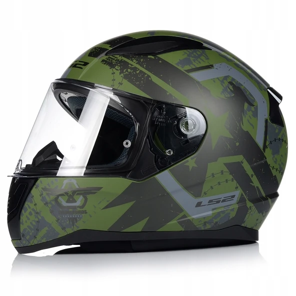 LS2 RAPID 2 THUNDER BIRDS KAPALI MOTOSİKLET KASKI ürün görseli 1