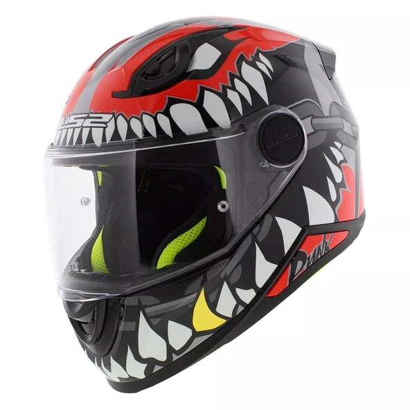LS2 FF812 KID PUNK ÇOCUK KAPALI MOTOSİKLET KASKI ürün görseli 1