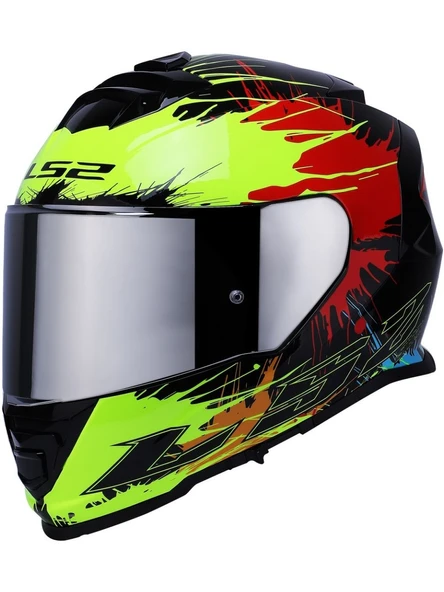 LS2 Storm 2 Drop Kapalı Motosiklet Kaskı Gri Camlı ürün görseli 1