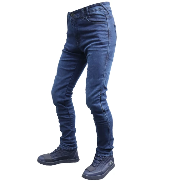Vexo Titans Kot Motosiklet Pantolonu Lacivert ürün görseli 1