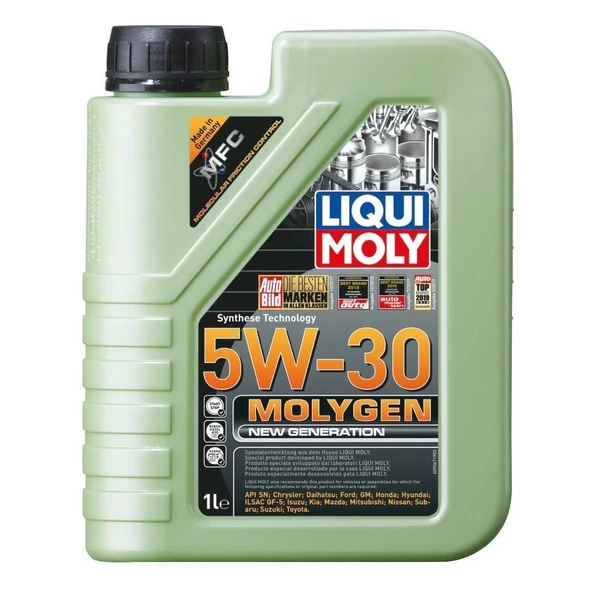 Liqui Moly MOLYGEN 5w30 Yeni Nesil Motor Yağı (DPF)  1 Lt. 9047 ürün görseli 1