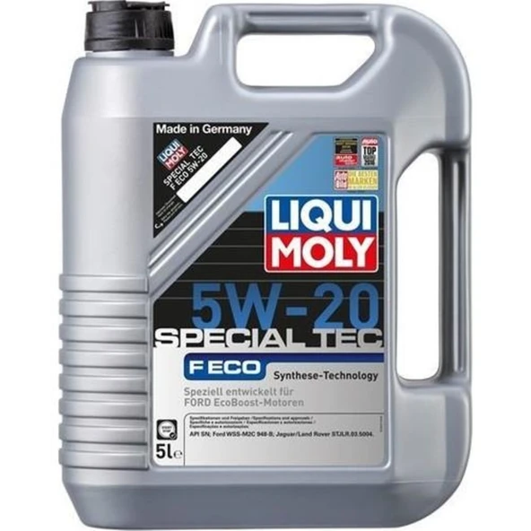 Liqui Moly 5W20 Motor Yağı Special Tec Ford Eco 5 Litre 3841 ürün görseli 1