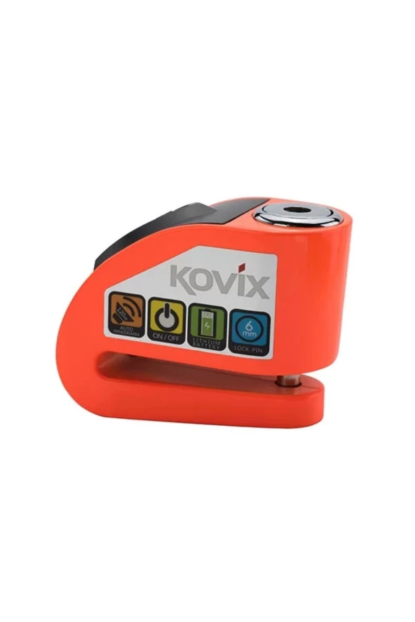 Kovıx Kd6-Fo Alarmlı Disk Kilit - Resim 2