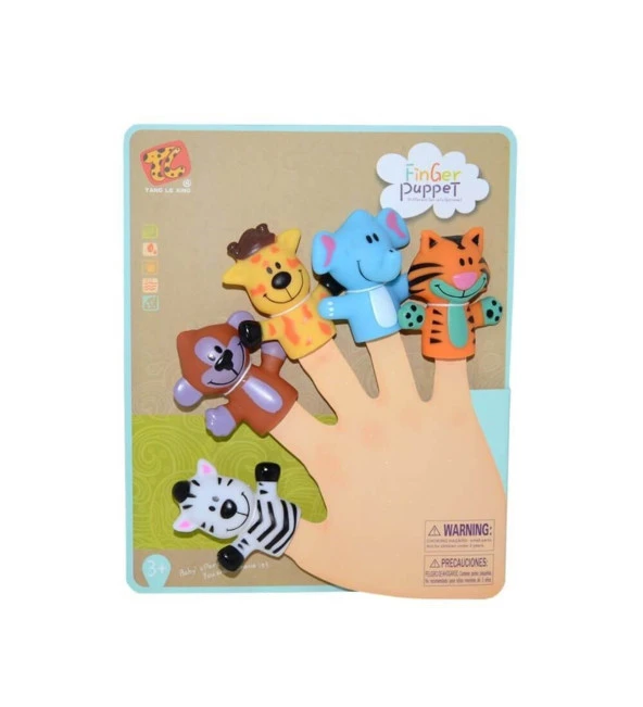 Finger Puppet - Hayvan Figürlü Parmak Kuklası ürün görseli 1