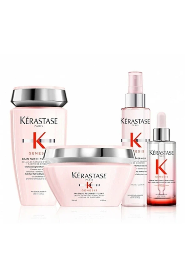 Genesis Dökülme Önleyicişampuan250 Ml+maske 200ml+termik Sprey150 Ml+fortifiant Serum 90 Ml ürün görseli 1