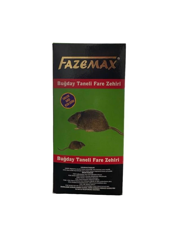 Fazemax Buğday Taneli Fare Zehiri 1 kg ürün görseli 1