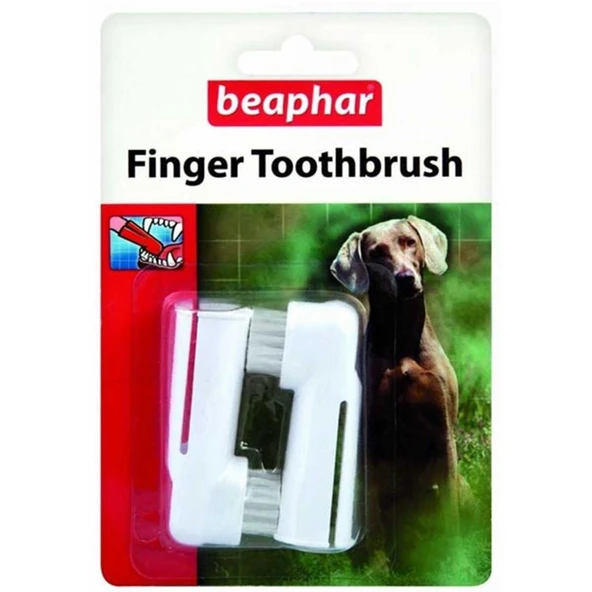 Beaphar Kedi Köpek Parmak Diş Fırçası ürün görseli 1
