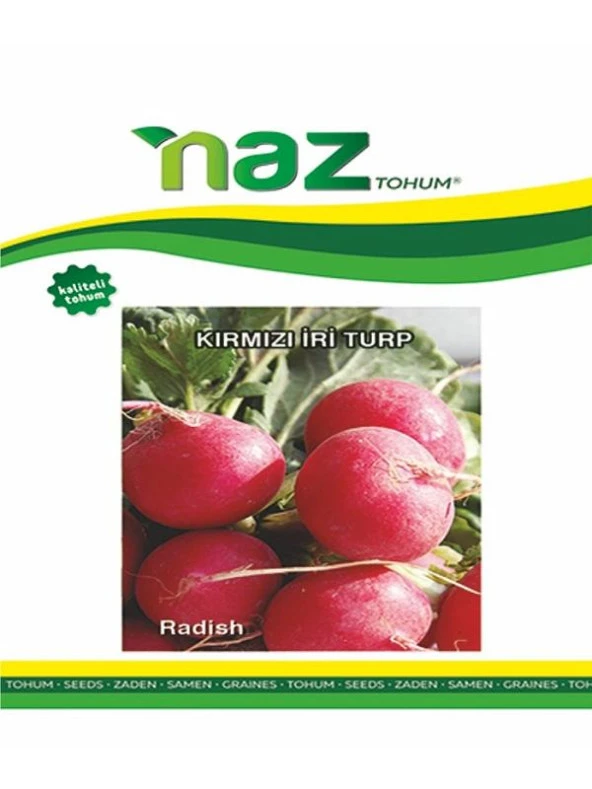 Naz Tohum Kırmızı İri Turp Royal 25 gr ürün görseli 1