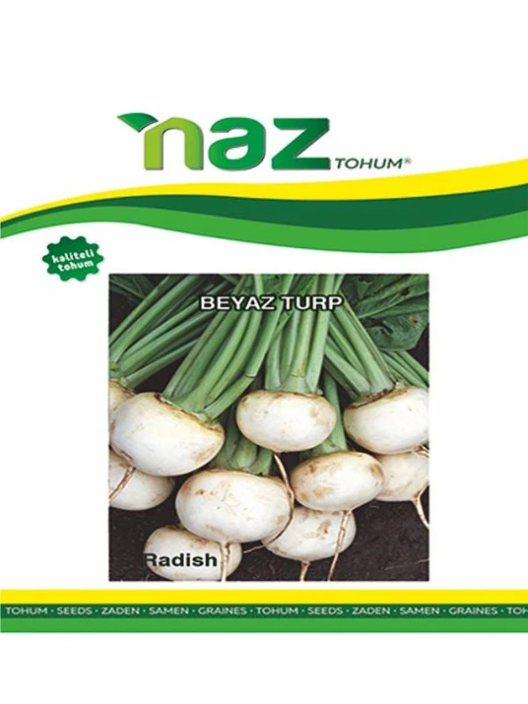 Naz Tohum Beyaz Turp Tohumu 25 gr ürün görseli 1
