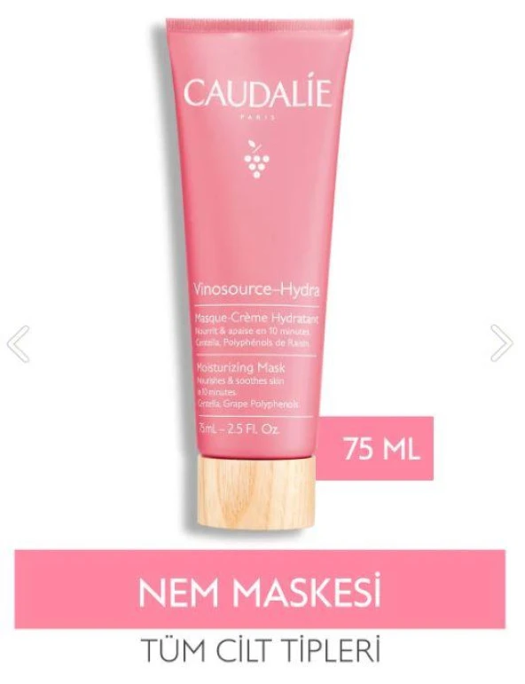 Caudalie VinoHydra Nem Maskesi 75ml - 3522930004370 ürün görseli 1