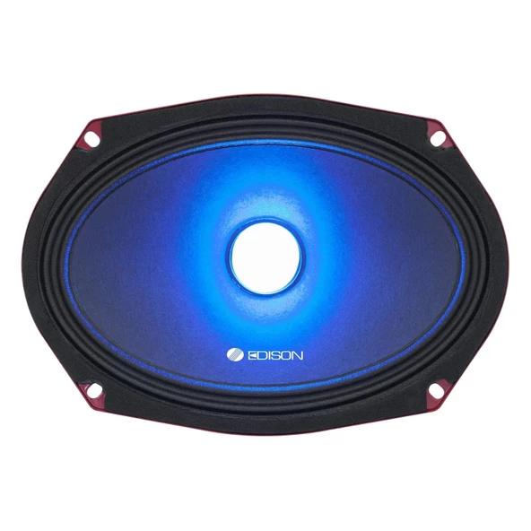 Edison ED M609LD 7 Renkli RGB Işıklı Oval Midrange Kumandalı 800W Maksimum 120W RMS ürün görseli 1