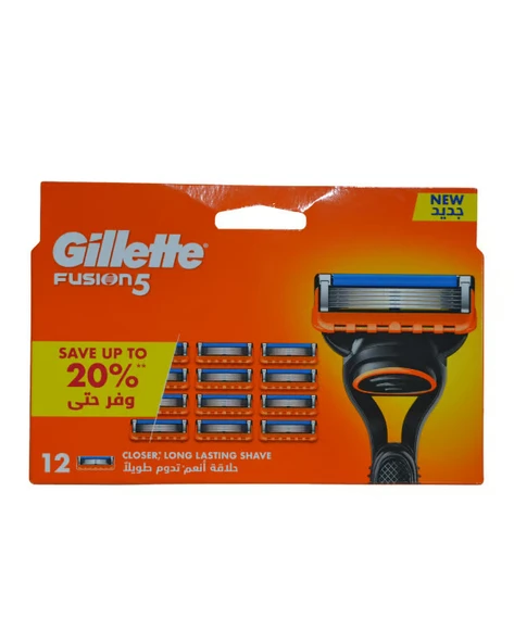 Gillette Fusion 5 Yedek Tıraş Bıçağı 12’li 8700216388306 ürün görseli 1