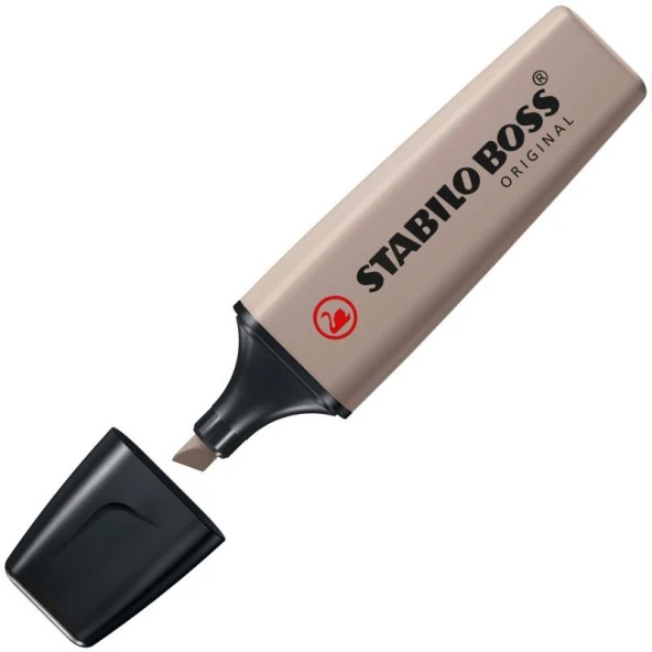 Stabilo Fosforlu Kalem Boss Naturecolors Koyu Gri Fosforlu İşaretleme Kalemi (10 Lu Paket) ürün görseli 1