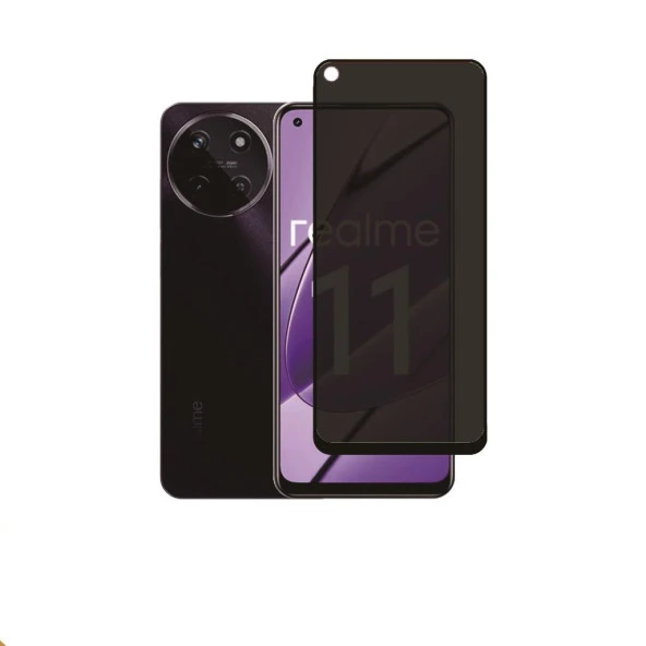 Realme 11 4G ile Uyumlu HAYALET Esnek Nano Kırılmayan Ekran Koruyucu ürün görseli 1