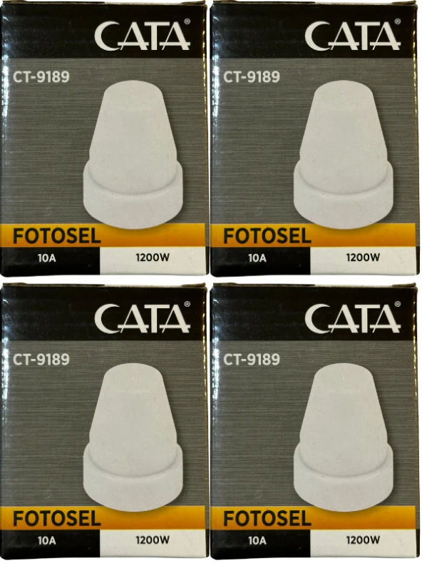 Cata CT-9189 1200W 10A Fotosel (4 Adet) ürün görseli 1
