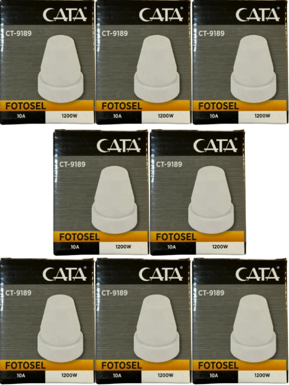Cata CT-9189 1200W 10A Fotosel (8 Adet) ürün görseli 1