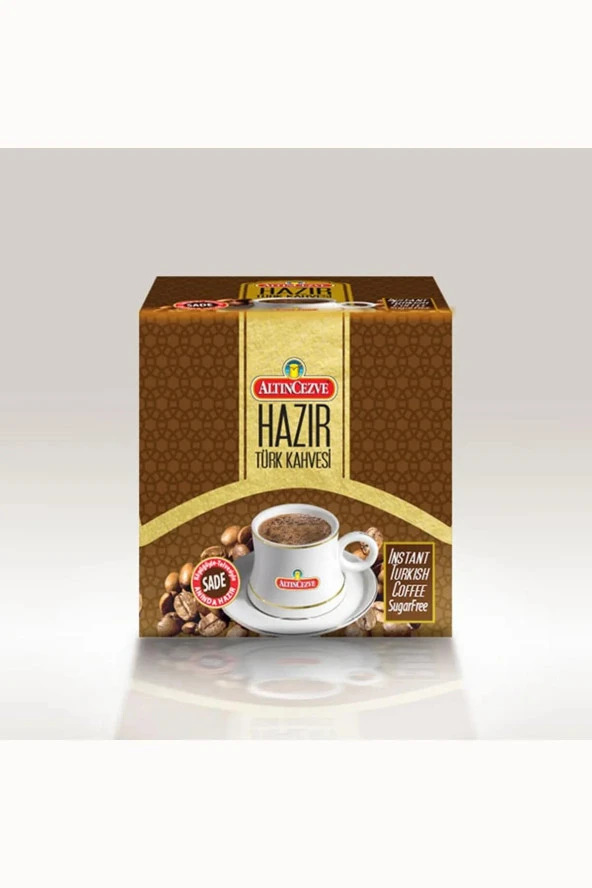 Altın Cezve Hazır Türk Kahvesi Sade 20 x 7 Gr ürün görseli 1
