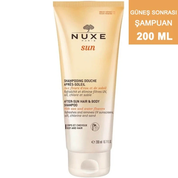 Nuxe Sun After Sun Hair Body Shampoo 200 ml ürün görseli 1