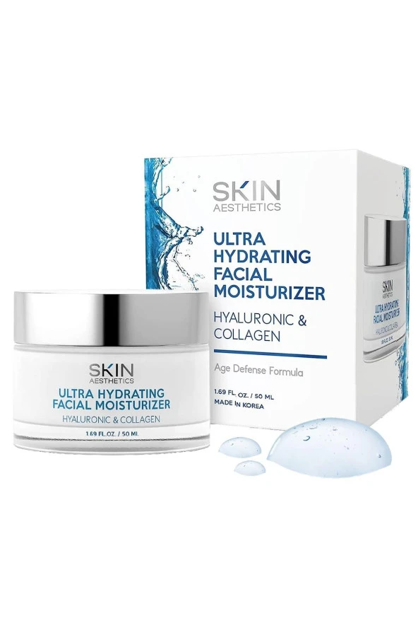 Skin Aesthetics Hyaluronic & Collagen Nemlendirici Yüz Kremi 50ML ürün görseli 1