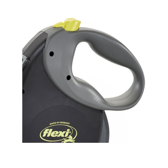 Flexi giant m 8metre neon medium boy şerit tasma otomatik şeritli büyük ırk köpek uzatma max25kg ürün görseli 1