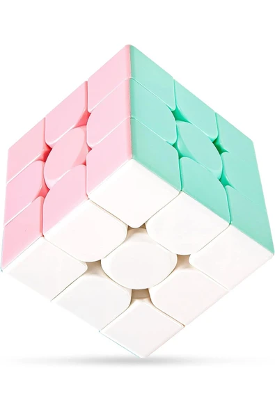Speed Cupe Rubik Küp Zeka Küpü 3x3 Pastel Renkler Hız Küpü, Fidget Oyuncak Zeka Oyunu ürün görseli 1