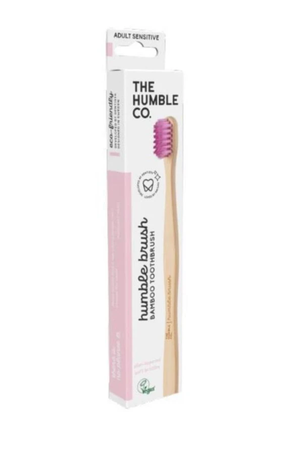 Humble Brush Yetişkin Ultra Yumuşak Bambu  Diş Fırçası Lila ürün görseli 1