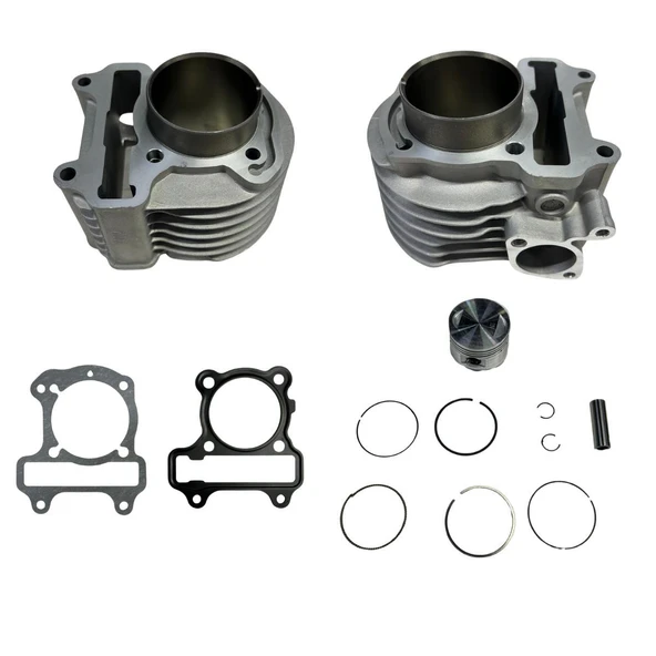HONDA SPACY125 SİLİNDİR PİSTON 52,5 mm 13MM KOMPLE 125CC ürün görseli 1