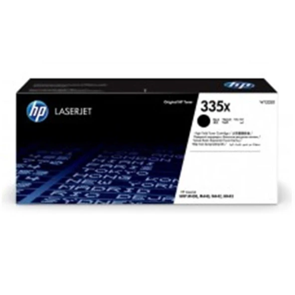 HP 335X Black Siyah 13.700 Sayfa Toner W1335X ürün görseli 1