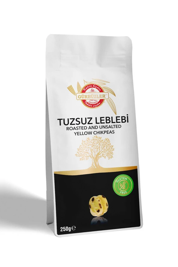 Gürbüzler Glutensiz Leblebi Tuzsuz 250 Gram ürün görseli 1