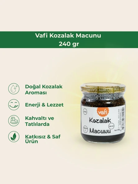 Vafi Kozalak  Macunu 240 gr 1 ADET - Resim 2