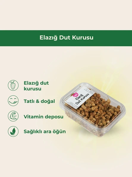 Elazığ Dut Kurusu 1 KİLOGRAM ürün görseli 1