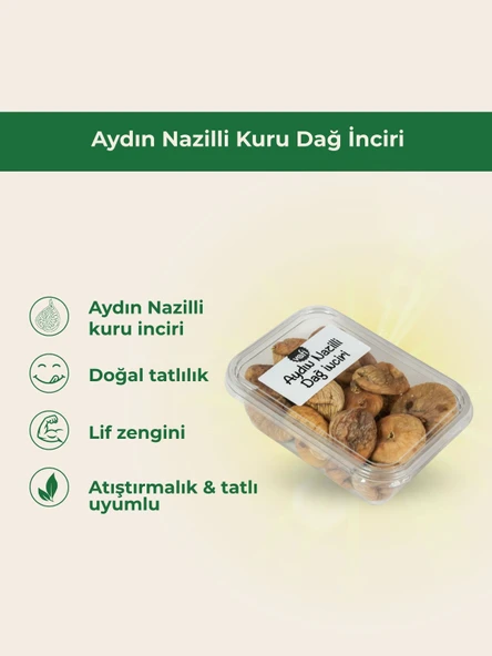 Aydın Nazilli Kuru Dağ İnciri 1 KİLOGRAM ürün görseli 1
