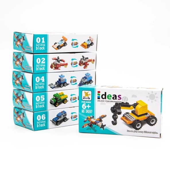 İdeas Blok Oyuncaklar Vinç 03 - Resim 2
