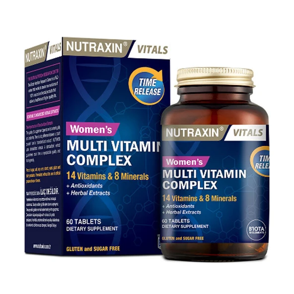 Nutraxin Women's Multi Vitamin Complex 60 Tablet ürün görseli 1