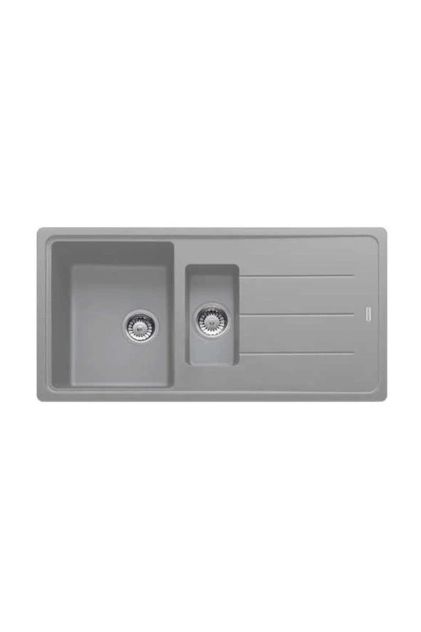 Evye BFG 651 Stone Grey 1,5 Gözlü ürün görseli 1
