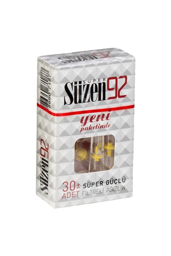 Süzen92 Süper Ağızlık Filtresi 30'lu ürün görseli 1