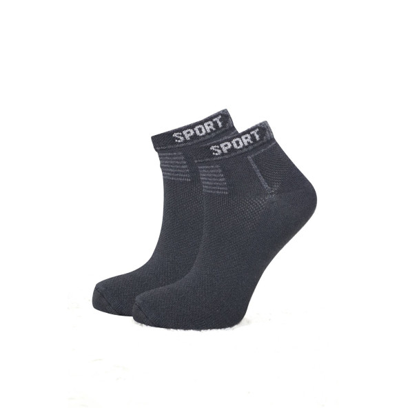 Erkek 6 Çift Pamuklu Basic Derbili Pamuklu Çorap - Resim 6