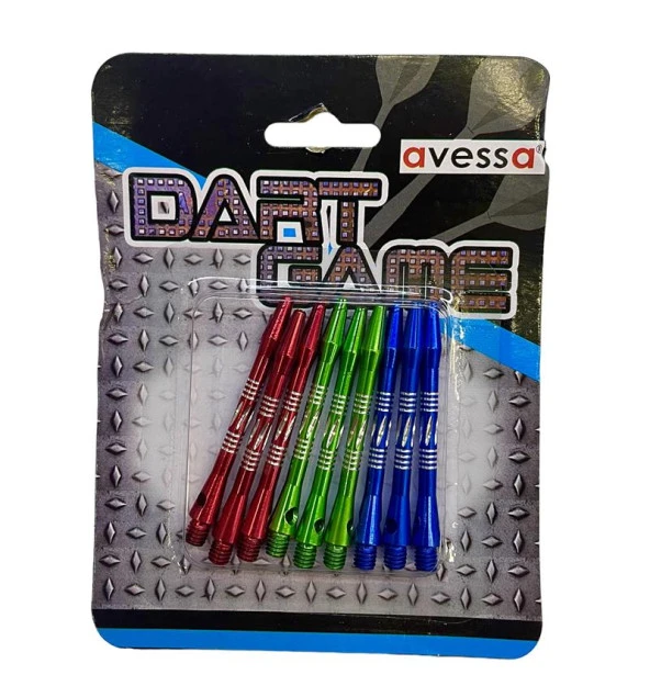 Avessa Shaft-20 Renkli Alüminyum Dart Oku Shaftı 9lu ürün görseli 1