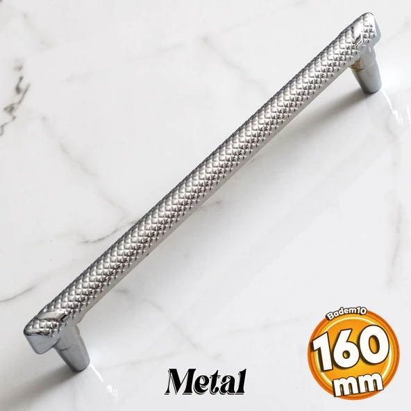 Dekor 160 mm Krom Metal Kulp Mobilya Çekmece Mutfak Dolabı Dolap Kapak Kulpları Kulbu Kulpu 16 cm ürün görseli 1