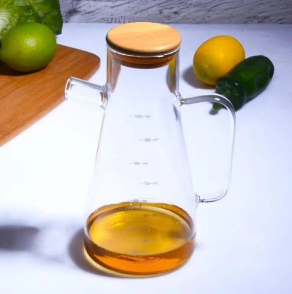 CAM-1252 BOROSILIKAT CAM YAGLIK 1000 ML ürün görseli 1