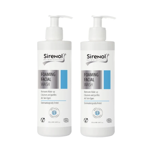 Sirenol %100 Doğal 2'li Yüz Temizleme Köpüğü Set 2x250 mL ürün görseli 1