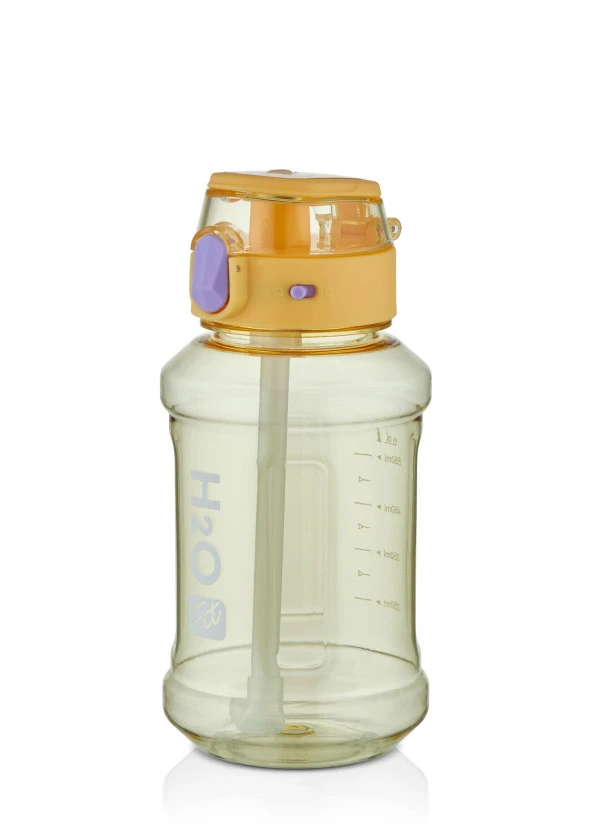 The Mia H2O Fit Kilitli Matara Sarı 900 ml 75950 ürün görseli 1