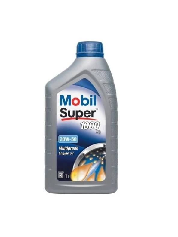 Mobil Super 1000 X1 20W-50 Mineral Motor Yağı 1 L ürün görseli 1