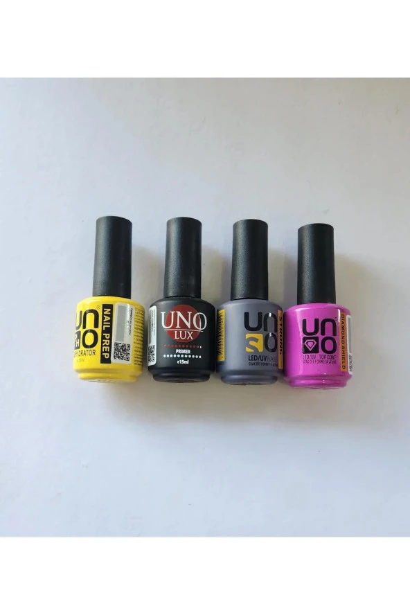 Fontenay Kalıcı Oje Seti Nail Prep15ml+Primer 15ml+Strong Base 15ml+Dıamond Top Coat 15 ml ürün görseli 1