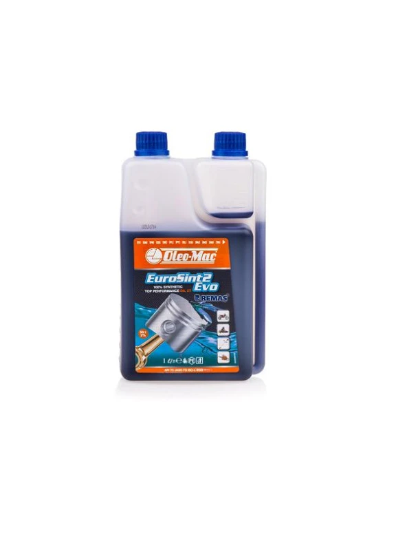 Oleo-Mac Dumansız 2 Zamanlı Euro5 Motor Yağı 1Lt ürün görseli 1