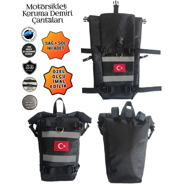 MOTORSİKLET KORUMA DEMİRİ ÇANTALARI 1900 ürün görseli 1