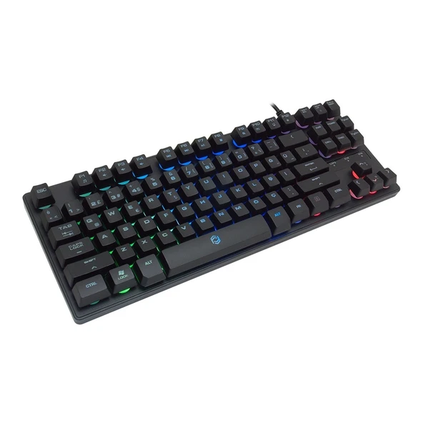 FRISBY FK-G575QU GAMING MULTIMEDYA Q KLAVYE IŞIKLI KABLOLU ürün görseli 1