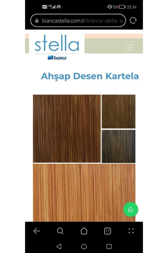 Stella Ahşap Renkler Serisi 250Ml - Meşe - Resim 3