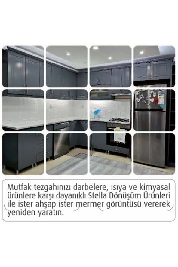 Stella Mutfak Dolabı Boyama Seti (20-24 Kapak) - Resim 4